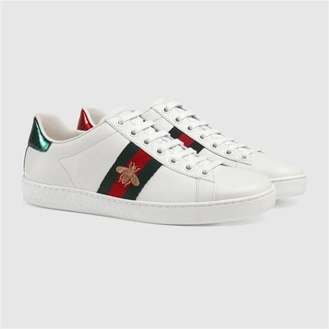 gucci basket blanche|basket Gucci femme.